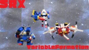 【LEGO】【ストップモーション】SRX合体 ヴァリアブルフォーメーション スーパーロボット大戦30/SRX Variable formation (SRW)stop-motion